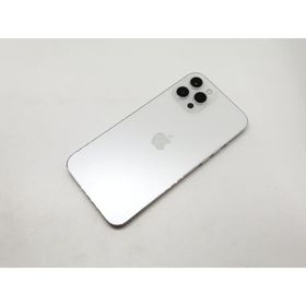 【中古】Apple SoftBank 【SIMロック解除済み】 iPhone 12 Pro Max 256GB シルバー MGD03J/A【池袋東口】保証期間１ヶ月【ランクC】