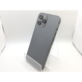 【中古】Apple docomo 【SIMロック解除済み】 iPhone 12 Pro Max 256GB グラファイト MGCY3J/A【大須アメ横】保証期間１ヶ月【ランクC】