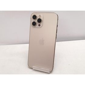 【中古】Apple 楽天モバイル 【SIMフリー】 iPhone 12 Pro Max 128GB ゴールド MGCW3J/A【ECセンター】保証期間１ヶ月【ランクB】