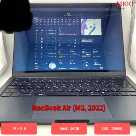 【6/10まで】Apple MacBook Air M2 16GB 256GB