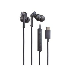 オーディオテクニカ ATH-CKS330NC BL イヤホン カナル型 USB Type-C接続 ノイズキャンセリング対応 ブルー
