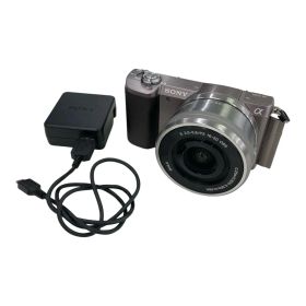 186000 通電確認のみ SONY ソニー α5100 ミラーレス一眼 ILCE-5100L T ブラウン