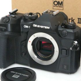 【中古】【良品】OM SYSTEM OM SYSTEM OM-1 Mark II ボディ CA01-R5495-2S1 マイクロフォーサーズ 5軸手ブレ補正 EVF 中古