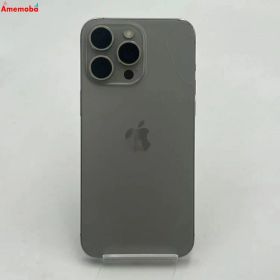【中古】iPhone15 Pro Max 512GB ナチュラルチタニウム MU6W3J/A SIMフリー