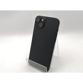 【中古】Apple SoftBank 【SIMフリー】 iPhone 15 Plus 128GB ブラック MU083J/A【ECセンター】保証期間１ヶ月【ランクB】