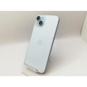 【中古】Apple 国内版 【SIMフリー】 iPhone 15 Plus 256GB ブルー MU0N3J/A【川崎駅前】保証期間１ヶ月【ランクB】