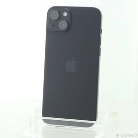 〔中古〕Apple(アップル) iPhone15 Plus 256GB ブラック MU0F3J／A SIMフリー〔262-ud〕