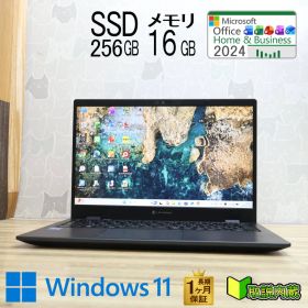 ★超美品 高性能i5！M.2 NVMeSSD256GB メモリ16GB★G83/HS Core i5-1135G7 Webカメラ TypeC Win11 MS Office2024 H&B ノートPC★P98963