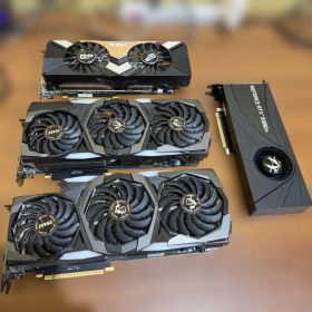 【4枚セット】RTX2080Ti 11GB MSI/Palit/ZOTAC
