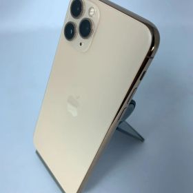【中古】【展示使用品・ネットワーク制限△・simロック解除不可・画面キズ有】SoftBank iPhone 11 Pro 64GB 3F860J/A ゴールド