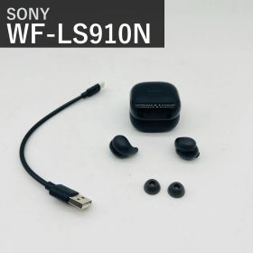 ソニー SONY ワイヤレスノイズキャンセリングイヤホン LinkBuds Fit WF-LS910N ブラック 国内正規品 Bluetooth 完全ワイヤレス ノイキャン 外音取込み LDAC ハイレゾ 防滴IPX4