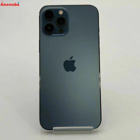 【中古】iPhone12 Pro Max 128GB パシフィックブルー MGCX3J/A SoftBank