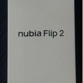 新品未開封 nubia Flip 2 SIMフリー ブラック ワイモバイル