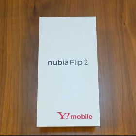 【新品未使用】nubia Flip 2 Y!mobile SIMフリー ブラック