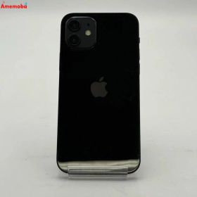 【中古】iPhone12 64GB ブラック MGHN3J/A SoftBank版SIMフリー ジャンク品