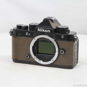 (中古)Nikon Zf ボディ ブラック プレミアムエクステリア張替 セピアブラウン(258-ud)