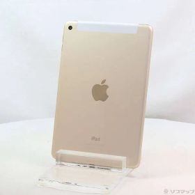 ソフマップ 〔中古品〕 iPad mini 4 128GB ゴールド MK782J／A auロック解除SIMフリー【344】