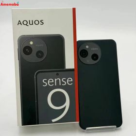 【中古】AQUOS sense9 6GB/128GB ブラック SH-M29 楽天モバイル版SIMフリー