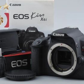 【中古】Canon キヤノン EOS Kiss X6i デジタル一眼レフカメラ