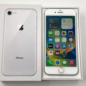 ◆Apple アップル iPhone8 64GB KDDI系 利用制限:〇 MQ792J/A バッテリー81% 中古◆21486★