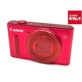【中古】 【並品】 キヤノン PowerShot SX610 HS レッド