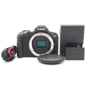 ショット数11000回以下！■美品■ CANON ミラーレス一眼カメラ EOS R50 ボディ ブラック ♯12722