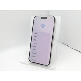【中古】Apple docomo 【SIMフリー】 iPhone 15 Pro 128GB ナチュラルチタニウム MTU93J/A【中野】保証期間１ヶ月【ランクB】
