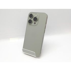 【中古】Apple 国内版 【SIMフリー】 iPhone 15 Pro 128GB ナチュラルチタニウム MTU93J/A【立川フロム中武】保証期間１ヶ月【ランクA】
