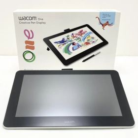 【中古】Wacom One 液晶ペンタブレット 13.3型 DTC133W0D ワコム[95]