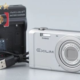 【中古】CASIO カシオ EXILIM EX-ZS5 シルバー コンパクトデジタルカメラ