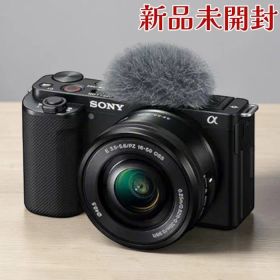 SONY VLOGCAM ZV-E10L B APS-C ミラーレス一眼カメラ パワーズームレンズキット ブラック