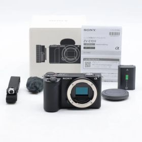 SONY VLOGCAM ZV-E10 II ボディ ブラック