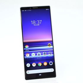 au SIMフリー Xperia 1 SOV40 ホワイト