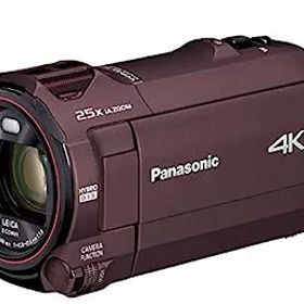 【中古】「ほぼ新品」パナソニック 4K ビデオカメラ VX992M 64GB 光学20倍ズーム カカオブラウン HC-VX992M-T