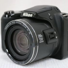 【返品保証】 ニコン Nikon COOLPIX L810 ブラック 26x コンパクトデジタルカメラ e8095
