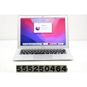 ノートパソコン apple MacBook Air 13インチ Early 2015 A1466 Core i5 5250U 1.6GHz/8GB/128GB/macOS Montrrey エラー表示あり