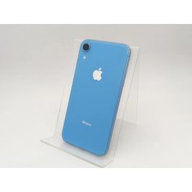 【中古】Apple SoftBank 【SIMロック解除済み】 iPhone XR 64GB ブルー MT0E2J/A【なんば】保証期間1ヶ月【ランクC】