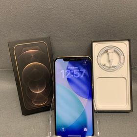 超美品 国内版 SIMフリー iPhone12pro 256GB ゴールド色