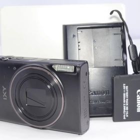 Canon IXY 650 ブラック 光学12倍ズーム Wi-Fi対応 動作確認済み 付属品あり