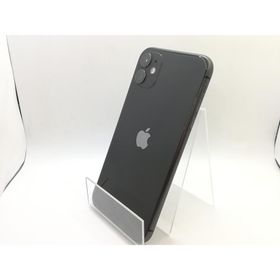 【中古】Apple SoftBank 【SIMロック解除済み】 iPhone 11 128GB ブラック MWM02J/A【熊本】保証期間１ヶ月【ランクB】