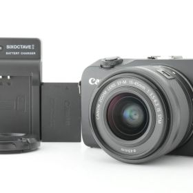 【美品】Canon EOS M Mirrorless Digital Camera EF-M 15-45mm f/3.5-6.3 IS STM キャノン ミラーレス一眼カメラ (EF-TN-JP2374)