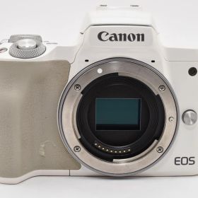 良品 Canon EOS Kiss M ホワイト ち０２３