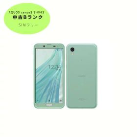 【中古B】AQUOS sense2 SHV43 32GB au版SIMフリー アイスグリーン