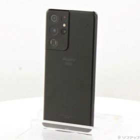 【中古】SAMSUNG(サムスン) Galaxy S21 Ultra 5G 256GB ファントムブラック SC-52B docomoロック解除SIMフリー 【258-ud】