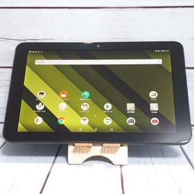 au Qua tab QZ10 KYT33 オリーブブラック 本体 白ロム SIMロック解除済み SIMフリー C813929