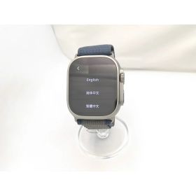 【中古】Apple Apple Watch Ultra2 49mm Cellular チタニウムケース/ブルーアルパインループ(L) MREQ3J/A【秋葉3号】保証期間1ヶ月【ランクA】