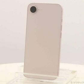 〔中古〕Apple(アップル) iPhone17e 256GB ソフトピンク MHRQ4J／A SIMフリー 〔ネットワーク利用制限▲〕〔198-ud〕
