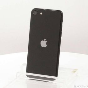 〔中古〕SoftBank iPhone SE 第2世代 64GB ブラック MX9R2J／A SIMフリー〔262-ud〕