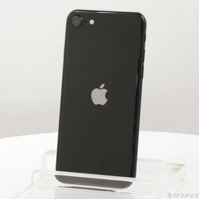 〔中古〕Apple(アップル) iPhone SE 第2世代 64GB ブラック MX9R2J／A SIMフリー〔276-ud〕