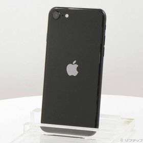 〔中古〕Apple(アップル) iPhone SE 第2世代 64GB ブラック MX9R2J／A SIMフリー〔305-ud〕